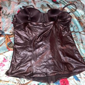 Leather Top